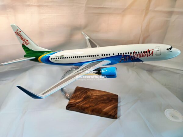 Model of B737-800 Air Vanuatu with detailed craftsmanship.